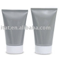 Cosmetic plastic tube labeling offset printing flip top cap